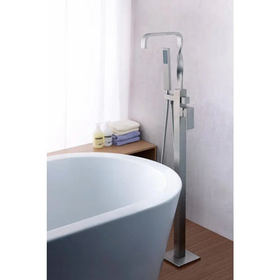 ANZZI Yosemite Series FS-AZ0050 2-Handle Claw Foot Tub Faucet with Hand Shower