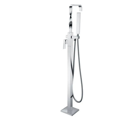 ANZZI Yosemite Series FS-AZ0050 2-Handle Claw Foot Tub Faucet with Hand Shower