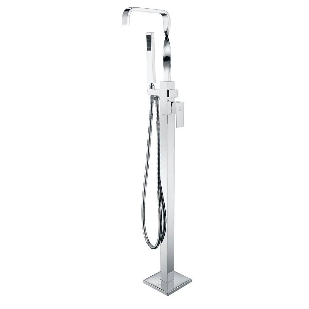 ANZZI Yosemite Series FS-AZ0050 2-Handle Claw Foot Tub Faucet with Hand Shower