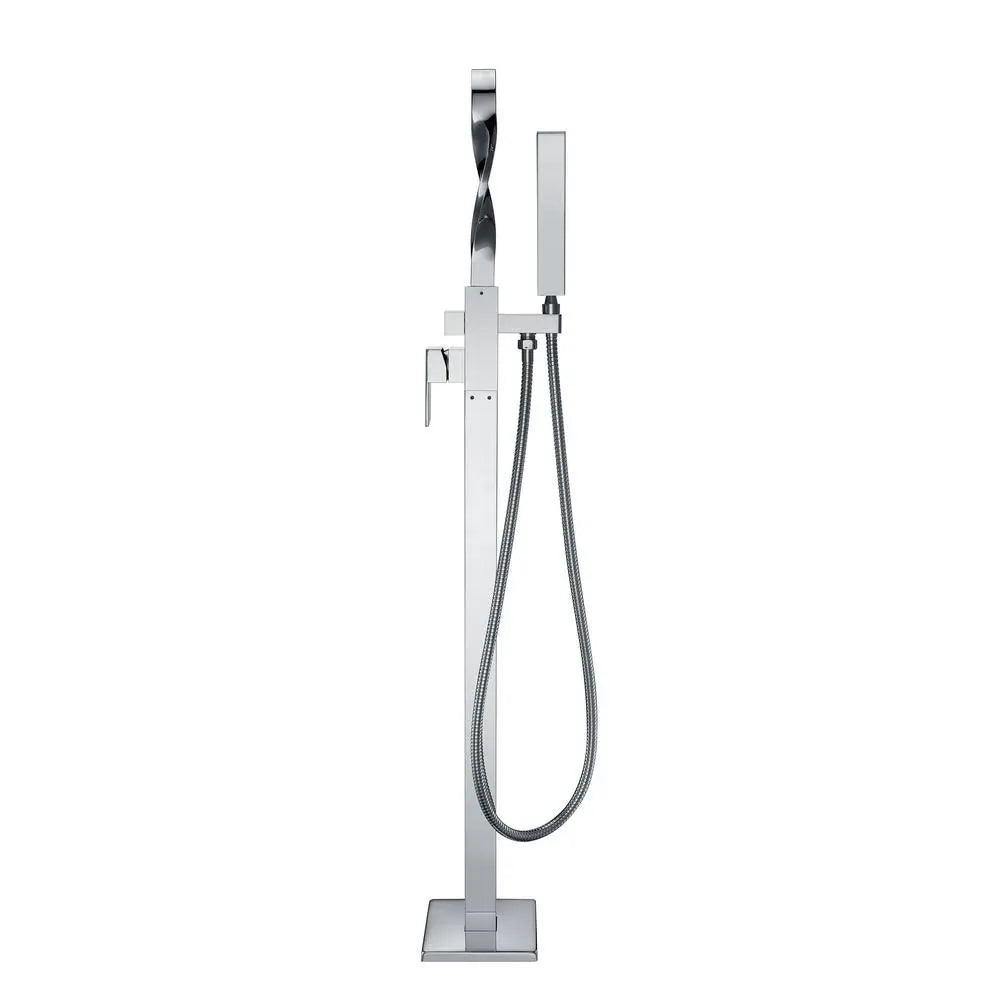 ANZZI Yosemite Series FS-AZ0050 2-Handle Claw Foot Tub Faucet with Hand Shower