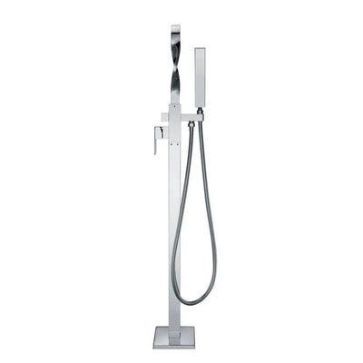 ANZZI Yosemite Series FS-AZ0050 2-Handle Claw Foot Tub Faucet with Hand Shower