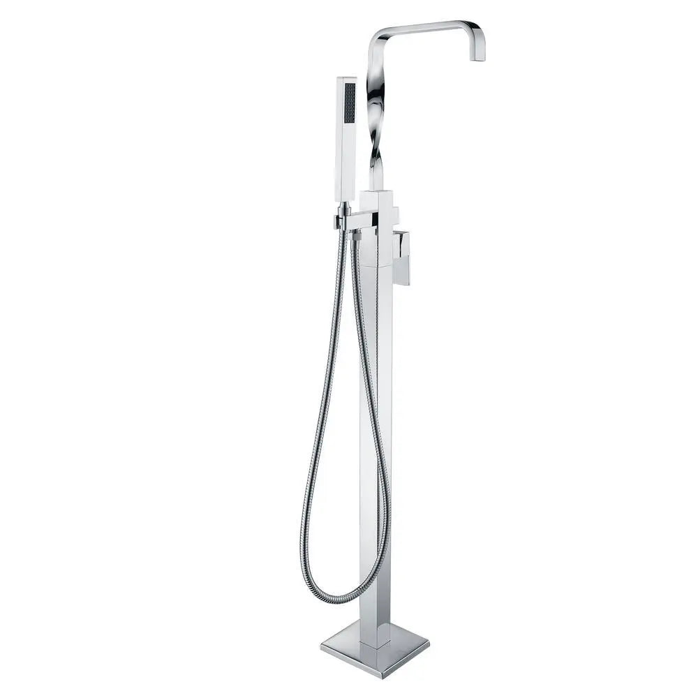 ANZZI Yosemite Series FS-AZ0050 2-Handle Claw Foot Tub Faucet with Hand Shower