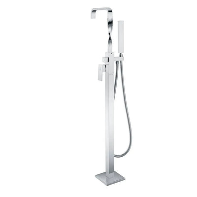 ANZZI Yosemite Series FS-AZ0050 2-Handle Claw Foot Tub Faucet with Hand Shower