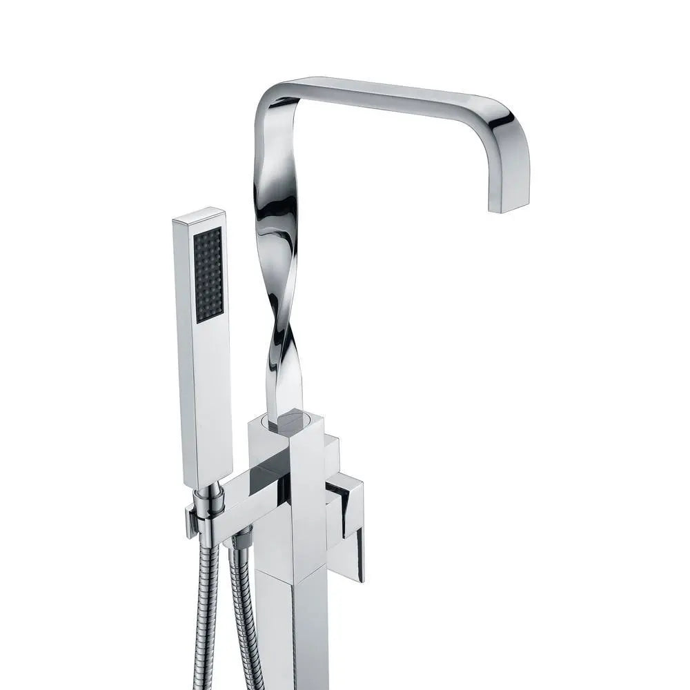 ANZZI Yosemite Series FS-AZ0050 2-Handle Claw Foot Tub Faucet with Hand Shower