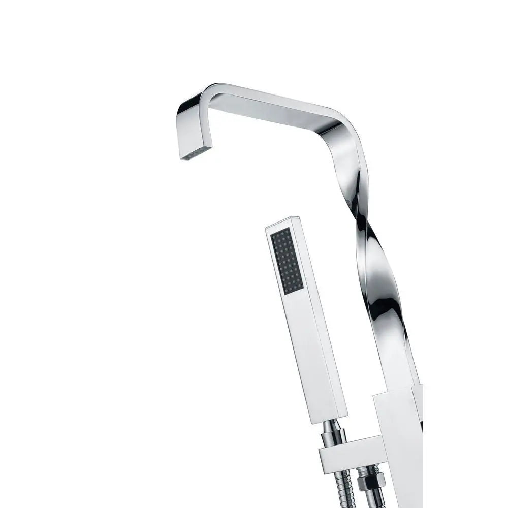 ANZZI Yosemite Series FS-AZ0050 2-Handle Claw Foot Tub Faucet with Hand Shower