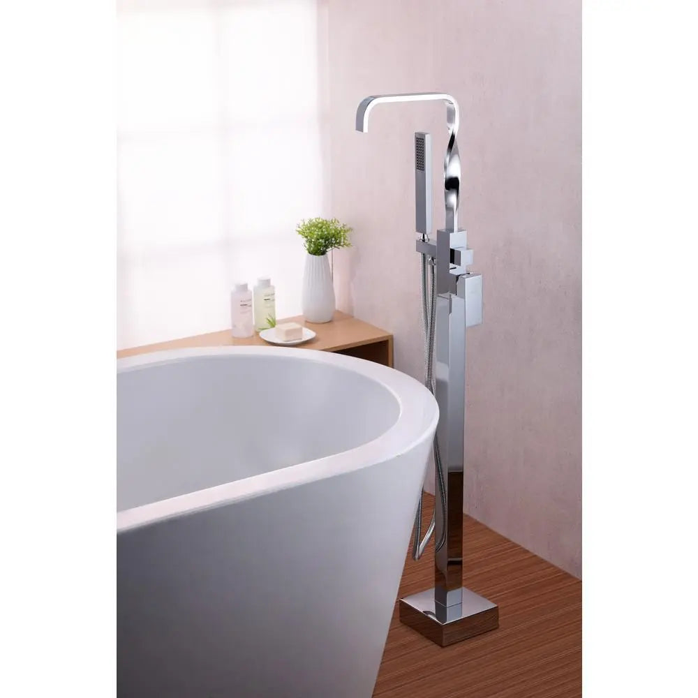 ANZZI Yosemite Series FS-AZ0050 2-Handle Claw Foot Tub Faucet with Hand Shower