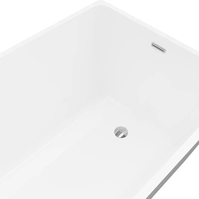 A&E Bath and Shower Malibu 59" Freestanding Tub No faucet