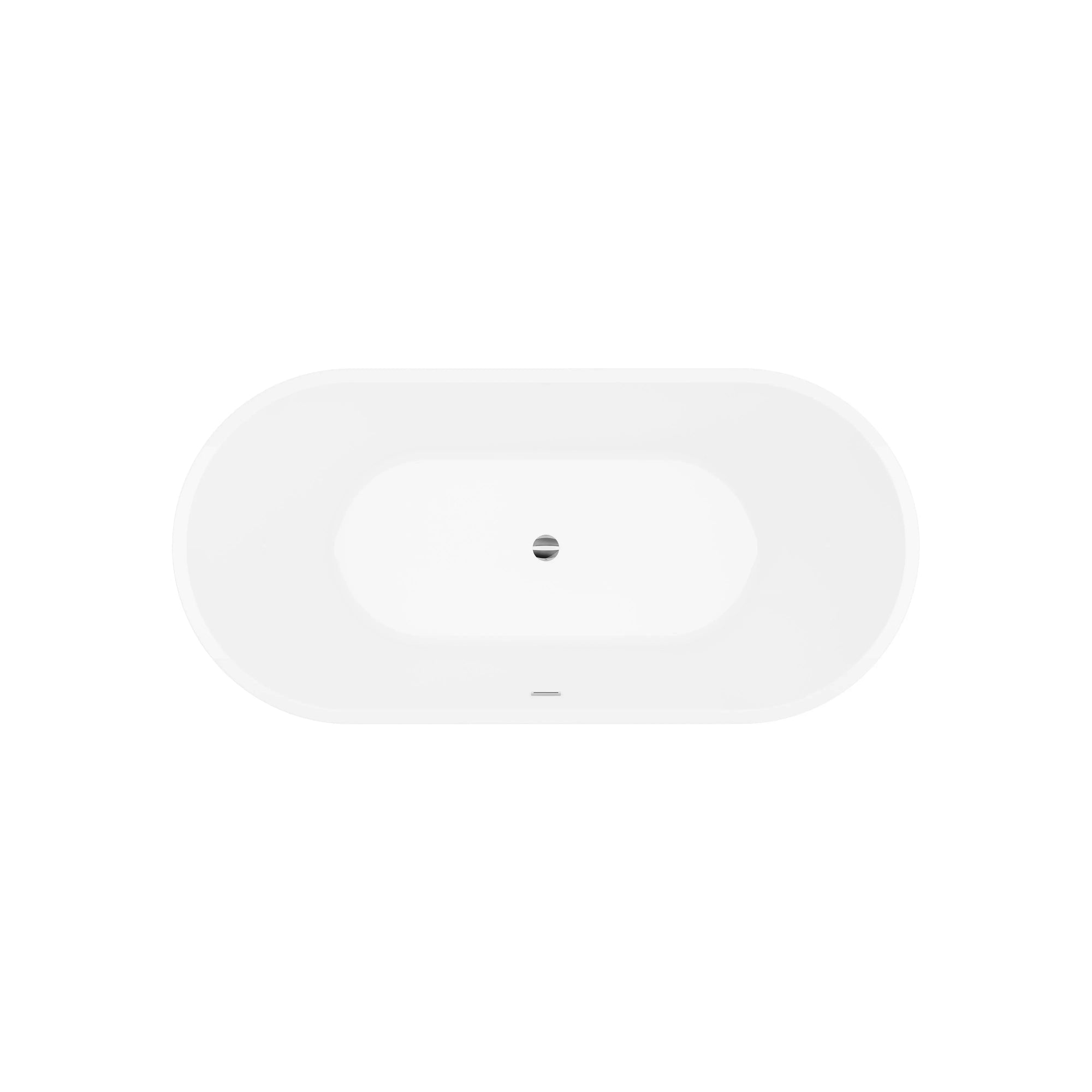 A&E Bath and Shower Niagara 67" Freestanding Tub No Faucet A & E Bath and Shower