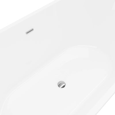 A&E Bath and Shower Niagara 67" Freestanding Tub No Faucet A & E Bath and Shower