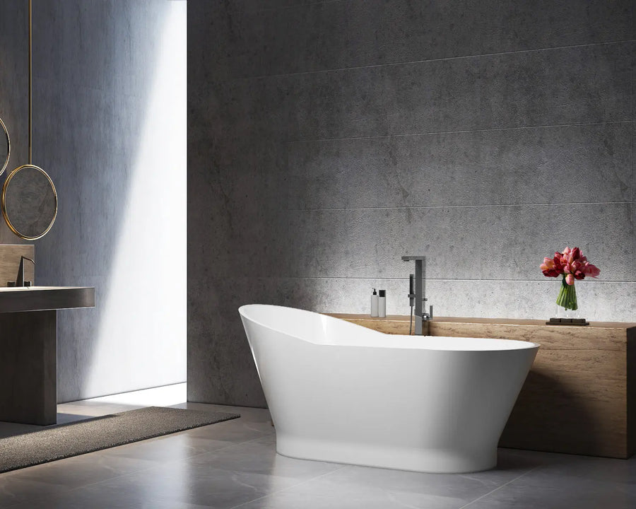 A&E Bath and Shower San Diego Freestanding Tub No Faucet