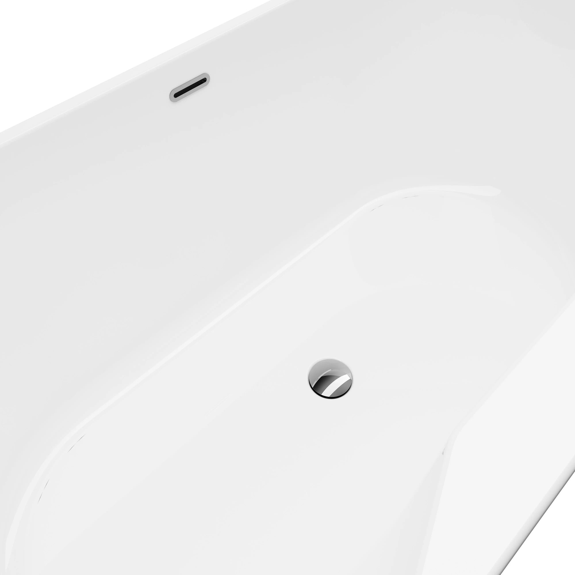 A&E Bath and Shower Sorel 62" Acrylic Freestanding Tub A & E Bath and Shower