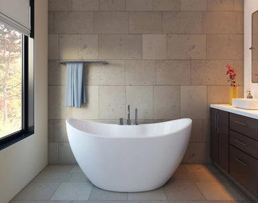 A&E Bath and Shower Turin 56" Acrylic Freestanding Tub A & E Bath and Shower