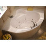 Atlantis Whirlpools Alexandria 60 x 60 Corner Drop-In Bathtub SW Corp
