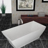 Atlantis Whirlpools Blythe 7131BH 71 x 31 Artificial Stone Freestanding Bathtub