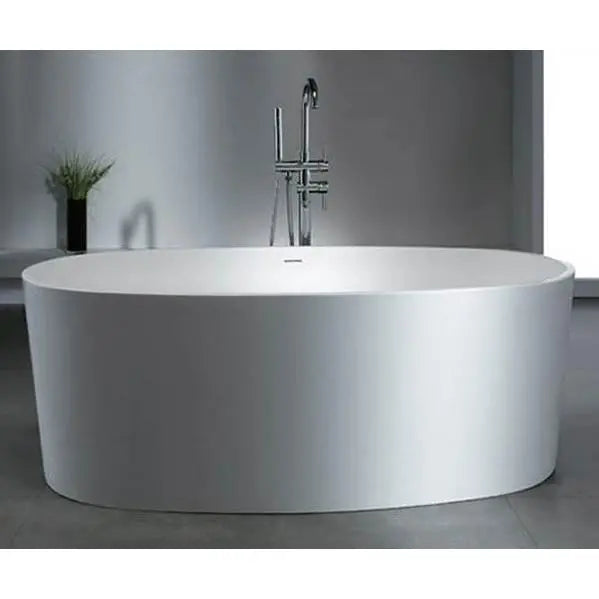 Atlantis Whirlpools Kurow 6131KW 61 x 31 Artificial Stone Freestanding Bathtub