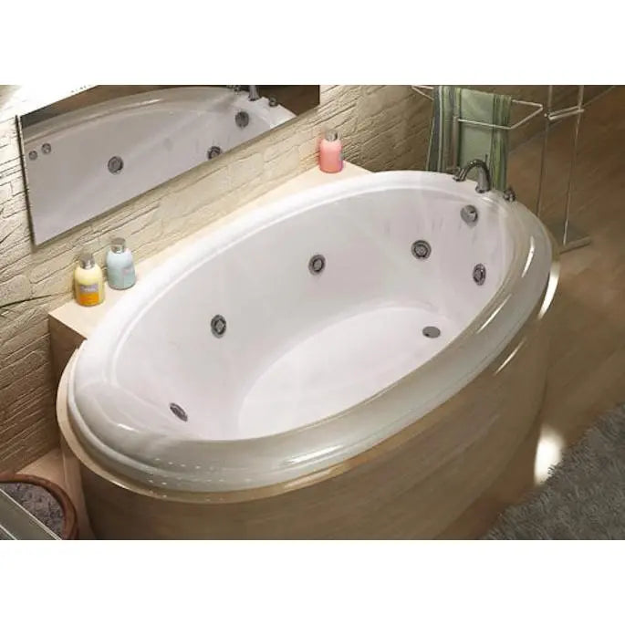 Atlantis Whirlpools Petite Oval Drop-In Bathtub