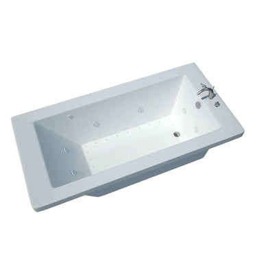 Atlantis Whirlpools Venetian Rectangular Drop-In Bathtub - side view