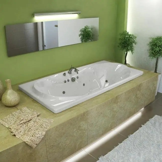 Atlantis Whirlpools Whisper Rectangular Drop-In Bathtub