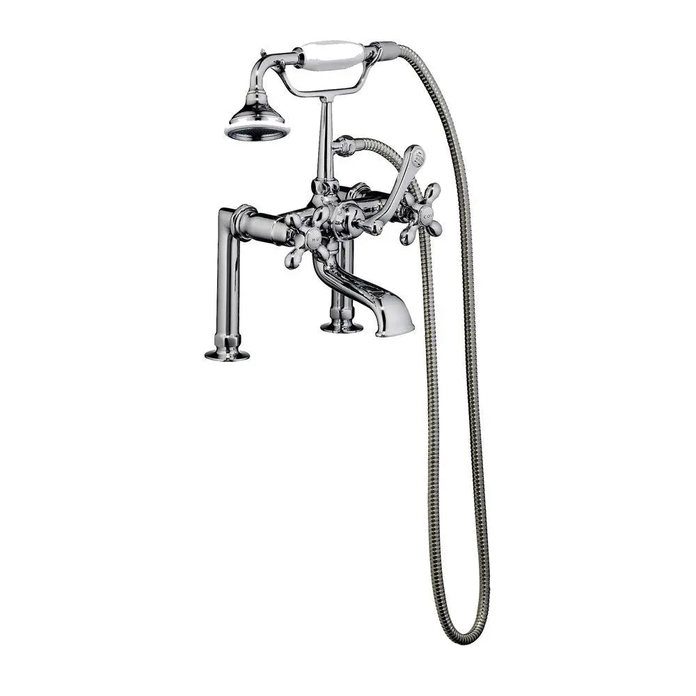 Barclay 5-in Polished Chrome Bathtub/Shower Riser Tubes Barclay 5-in Polished Chrome Bathtub/Shower Riser Tubes