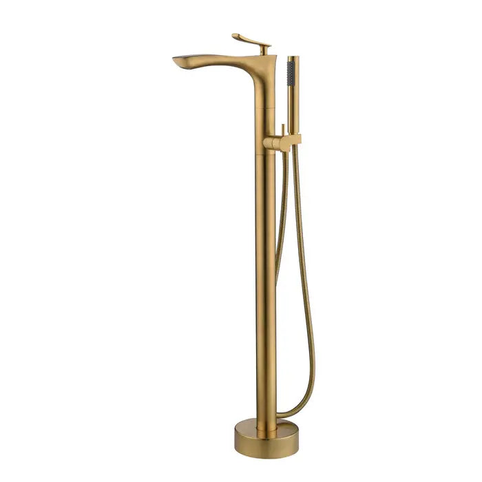 Barclay 7974 Kayla Freestanding Tub Filler with Hand-Shower Barclay Products