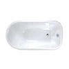 Barclay Abbey 48" Cast Iron Roll Top Tub Barclay Products