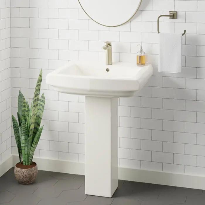 Barclay Ambrose Pedestal Bathroom Sink Barclay Products