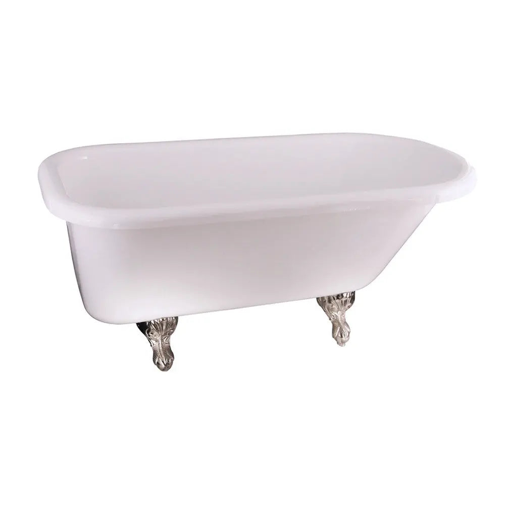 Barclay - Anthea 60" Acrylic Roll Top Freestanding Tub - ADTR60