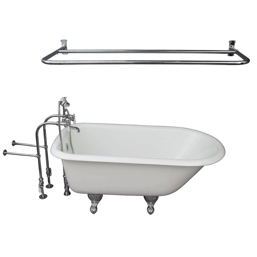 Barclay Antonio 55″ Cast Iron Roll Top Tub Kit Barclay Products