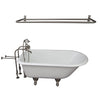 Barclay Antonio 55″ Cast Iron Roll Top Tub Kit Barclay Products