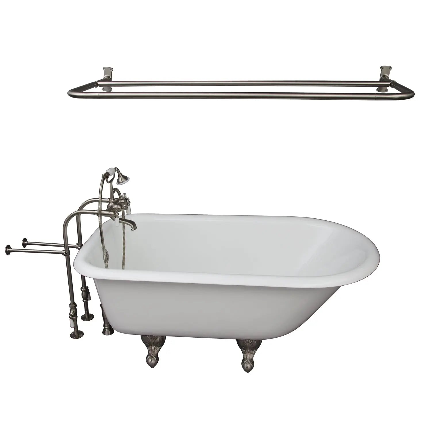 Barclay Antonio 55″ Cast Iron Roll Top Tub Kit Barclay Products