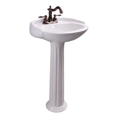 Barclay Arianne 19" Pedestal Lavatory Bathroom Sink Barclay Products