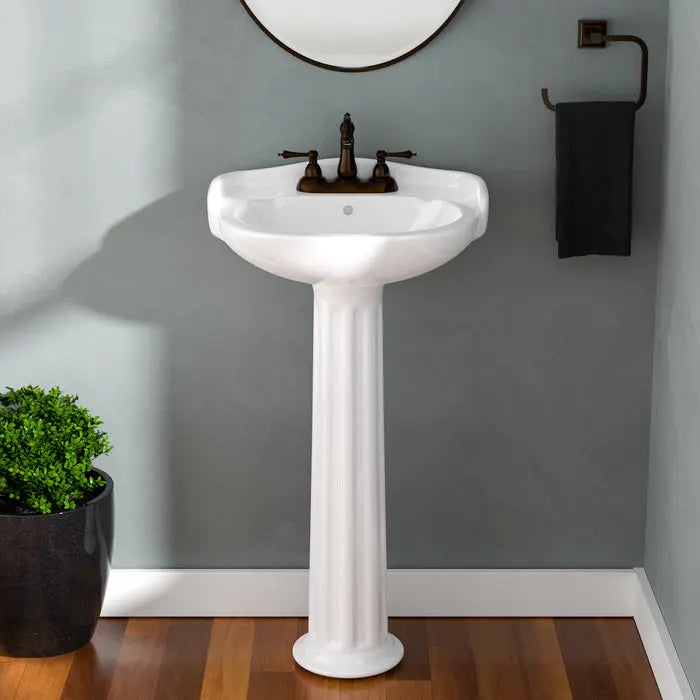 Barclay Arianne 19" Pedestal Lavatory Bathroom Sink Barclay Products