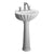 Barclay Bali Pedestal Lavatory Bathroom Sink