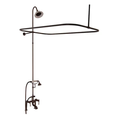 oil rubbed bronze shower ring for barclay beecher kit