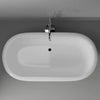 Barclay - Carlotta 61" Acrylic Double Roll Top Tub on Base - ATDRN63B-WH Barclay Products