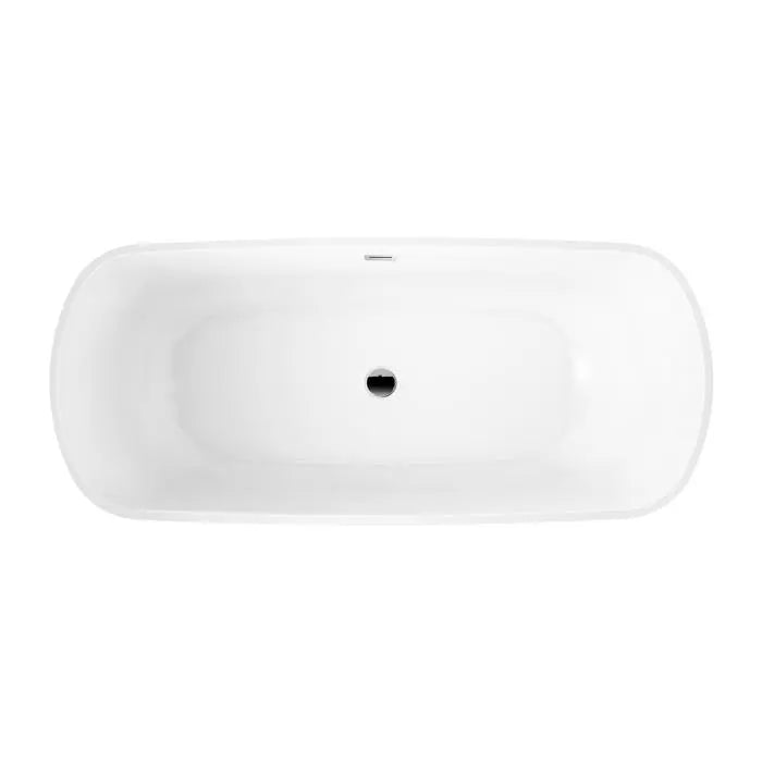 Barclay - Celeste 67" Acrylic Tub with Integral Drain and Overflow - ATDN67IG Barclay Products