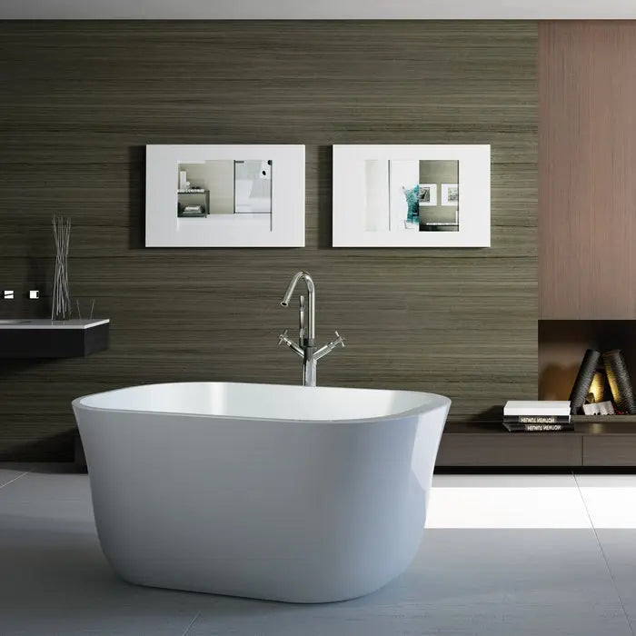 Barclay - Chrishell 55" Acrylic Tub W/ Internal Drain - ATDNB55ID Barclay Products