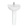 Barclay Compact 450 Pedestal Lavatory Bathroom Sink Barclay Products