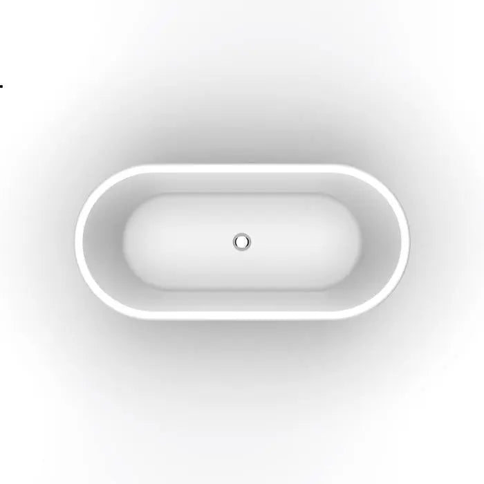 Barclay - Coventry 66" Acrylic Tub with Integrated Drain and Overflow - ATDRN66B-WH Barclay Products