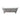 Barclay Doyle 67" Double Roll Top Silver Gray Cast Iron Clawfoot Tub