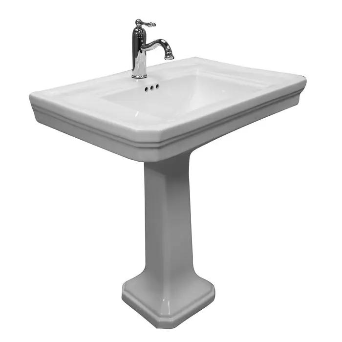 Barclay Drew 770 Pedestal Bathroom Sink