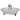 Barclay Duet 67" Cast Iron Double Roll Top Clawfoot Tub Kit - side view
