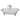 Barclay Duet 67" Cast Iron Double Roll Top Clawfoot tub Kit - detail view