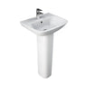 Barclay Eden 450 Pedestal Lavatory Bathroom Sink - 4" Centerset