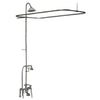 Barclay Estelle 60″ Acrylic Slipper Clawfoot Tub Kit – Polished Chrome Accessories Barclay Products