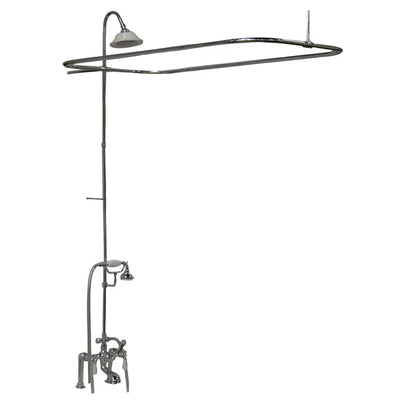 Barclay Estelle 60″ Acrylic Slipper Clawfoot Tub Kit – Polished Chrome Accessories Barclay Products