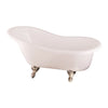 Barclay Estelle 60" Premium Acrylic Slipper Freestanding Tub