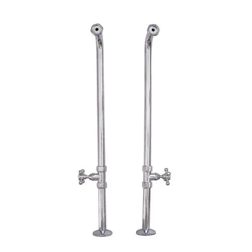 Barclay - Freestanding Tub Supplies with Stops - 4502MC Barclay Products
