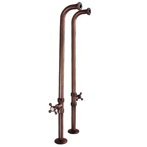Barclay - Freestanding Tub Supplies with Stops - 4502MC Barclay Products
