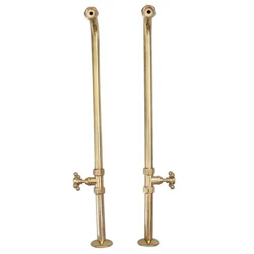 Barclay - Freestanding Tub Supplies with Stops - 4502MC Barclay Products